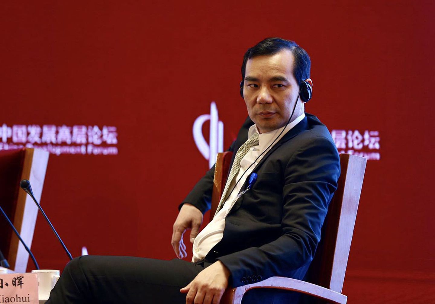 担任安邦董事长之时的吴小晖曾是中国商界风云人物。（VCG）