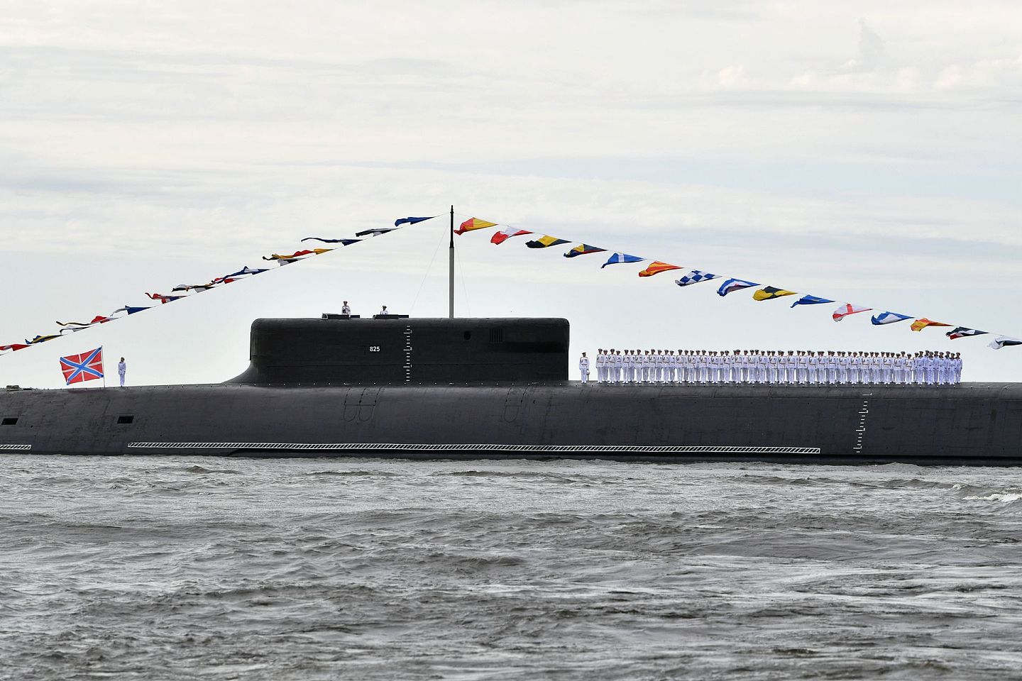 同理，俄罗斯虽然衰败，但其拥有的“北风之神”级核潜艇仍使之具备足够的打击能力。（美联社）