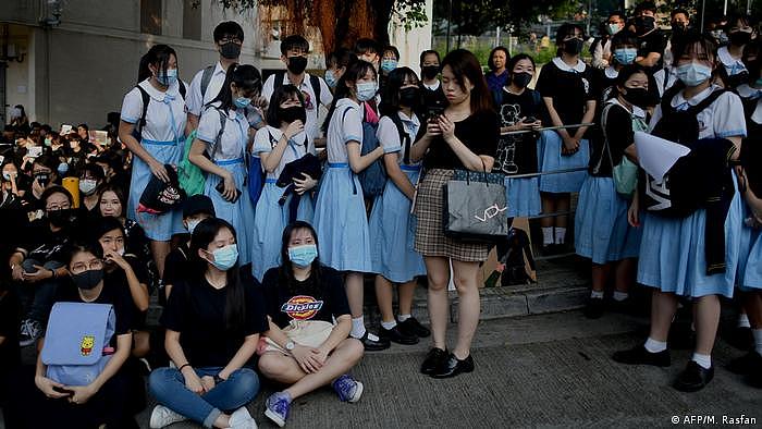 Hongkong Schulstreiks 