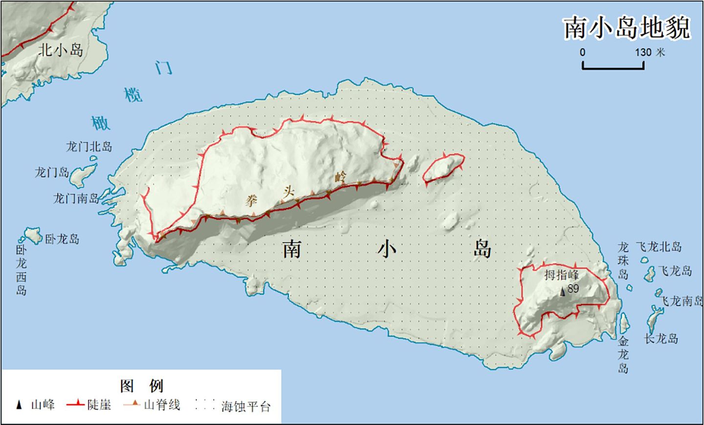 在钓鱼岛争端持续的当下，中国官方公布了钓鱼岛相关地形数据。（中国自然资源部官网）
