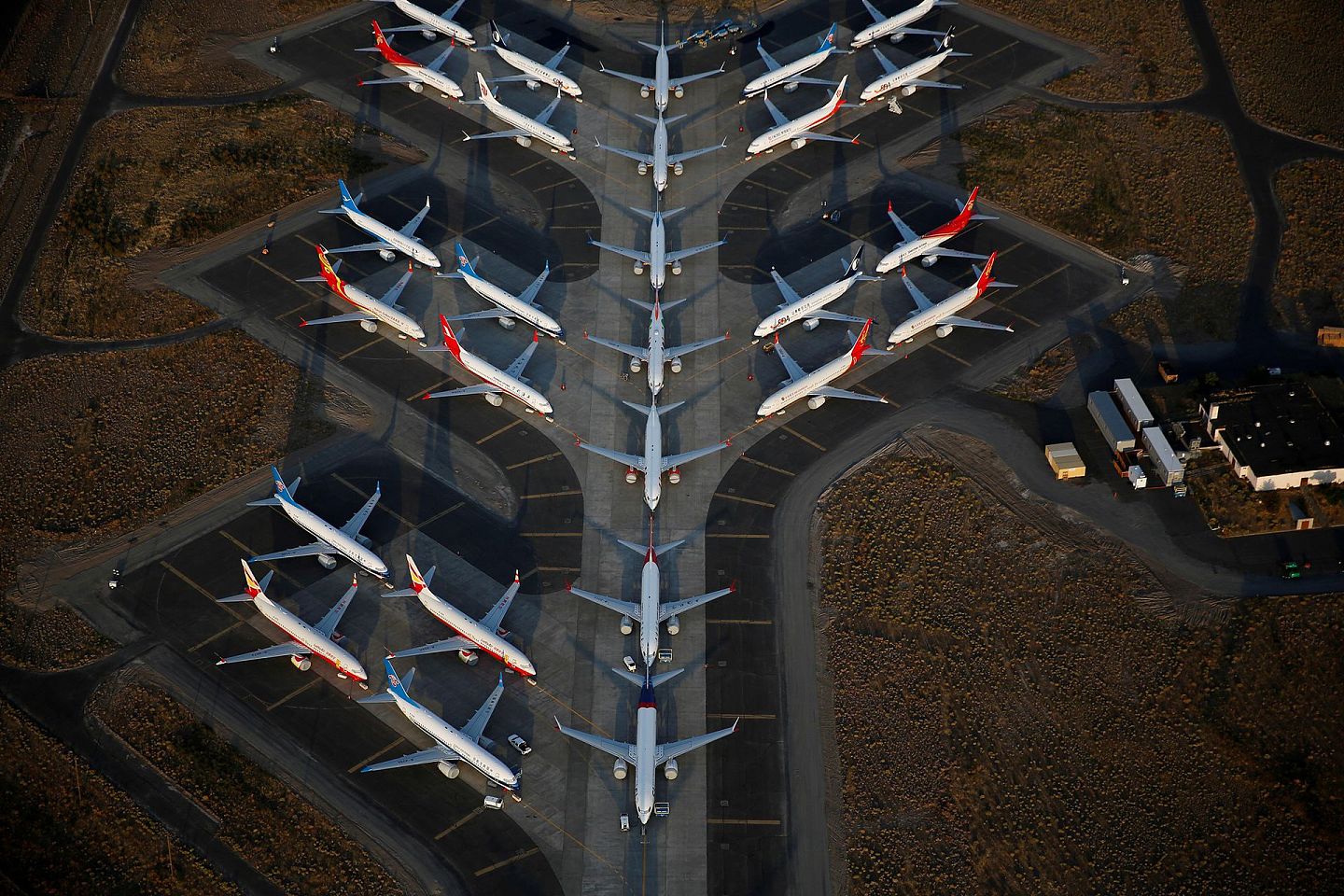 波音737MAX系列2019年遭到停飞，波音公司损失惨重。（Reuters）