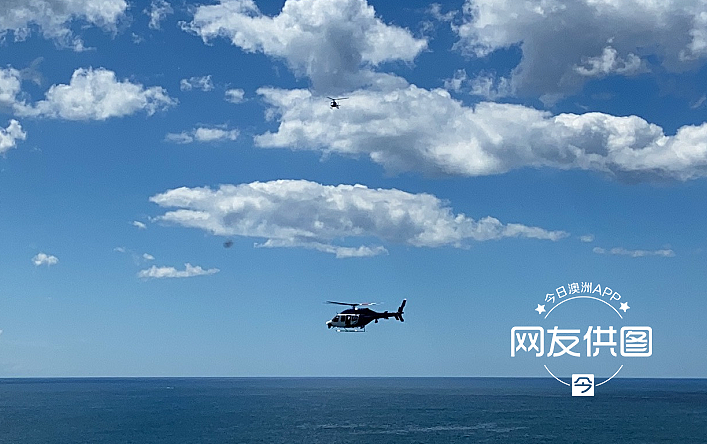 突发！悉尼北岸料有人落海，华人目睹直升机正紧急搜救（视频/图） - 1