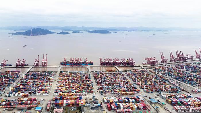 China Containerhafen Ningbo-Zhoushan