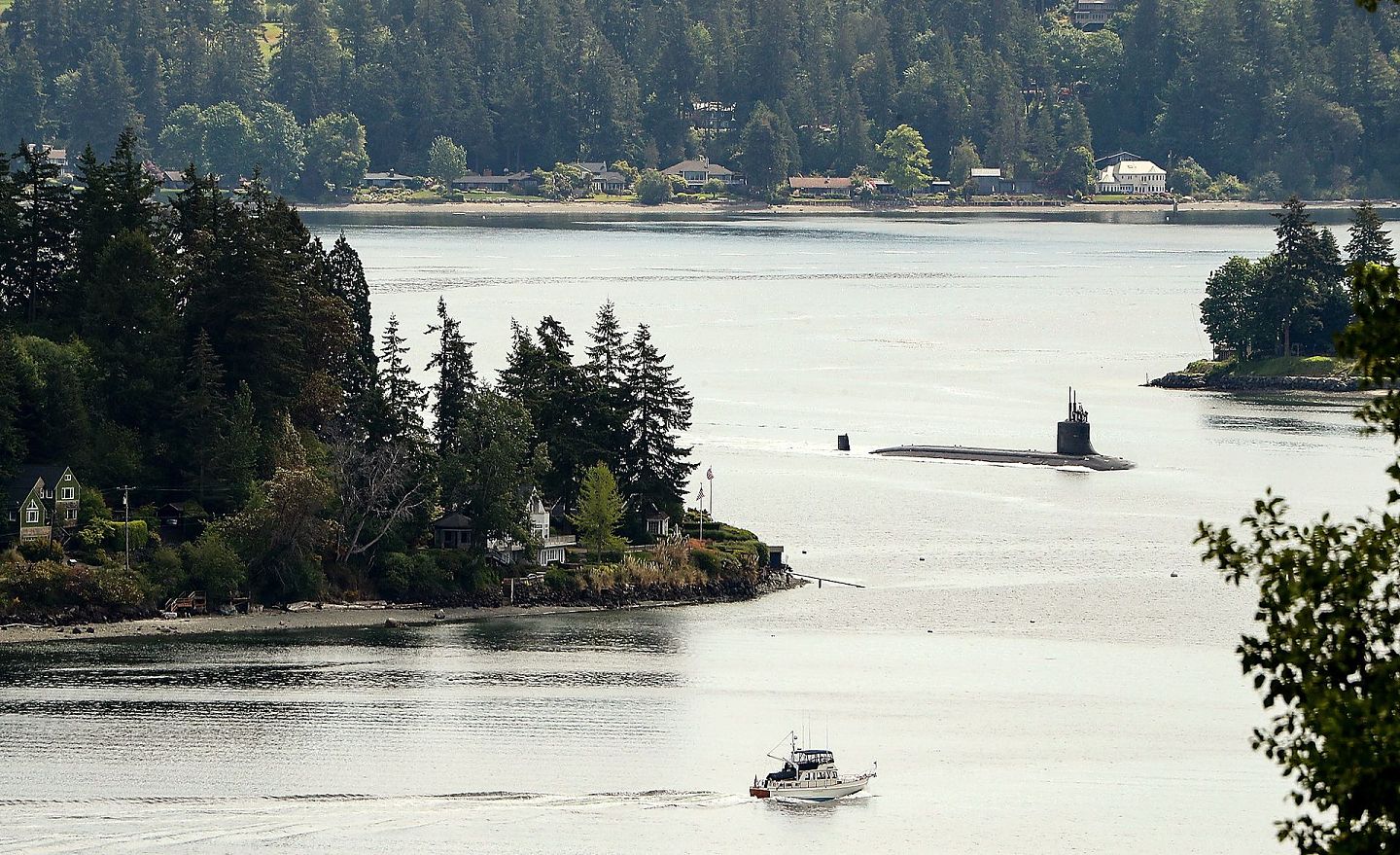“康涅狄格”号是一艘海狼级核动力快速攻击潜艇，在1997年下水，1998年开始服役。（Reuters）