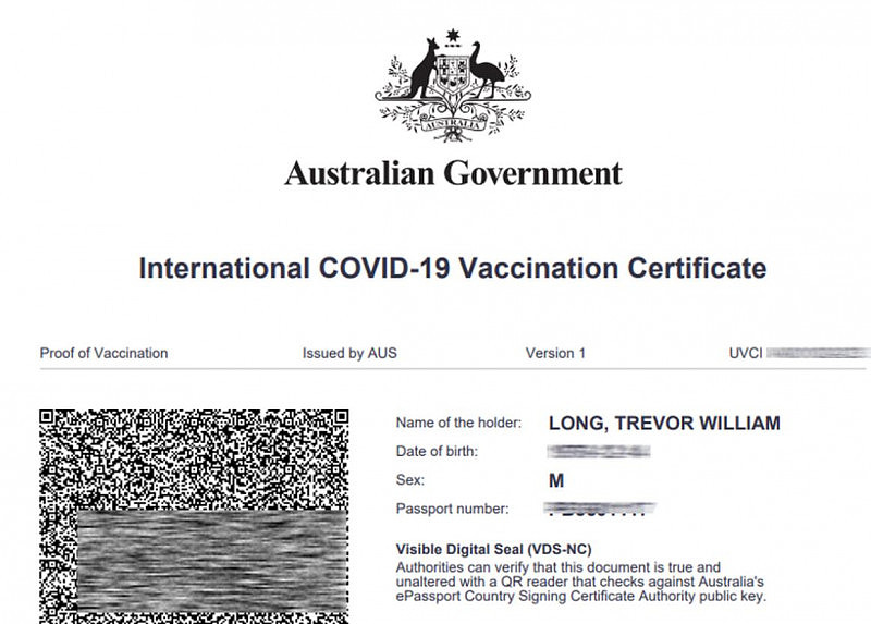 澳洲国际旅行疫苗证书上线！申请步骤公布，需绑定个人护照（组图） - 2