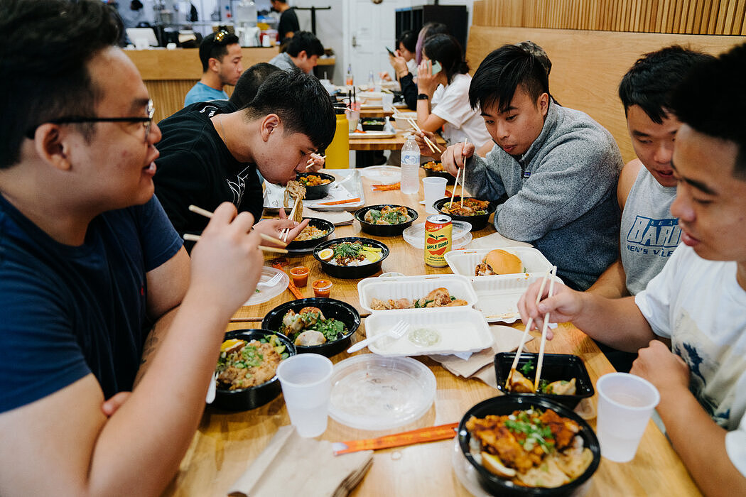 台湾餐馆Yumpling的第一家实体店去年在长岛市开张后，三小时内食物就全部售馨。