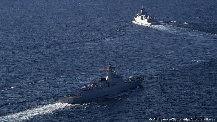 Russisch - Chinesisches Marinemanöver 