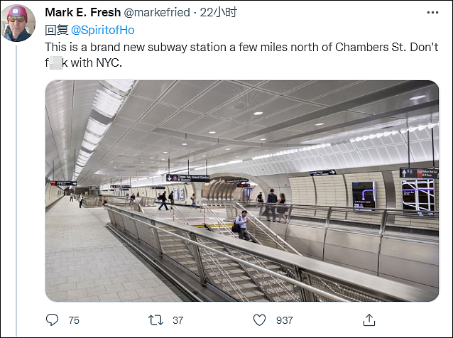 广州地铁与纽约地铁对比照走红，美国记者一篇推文引发中美网友热议（组图） - 5
