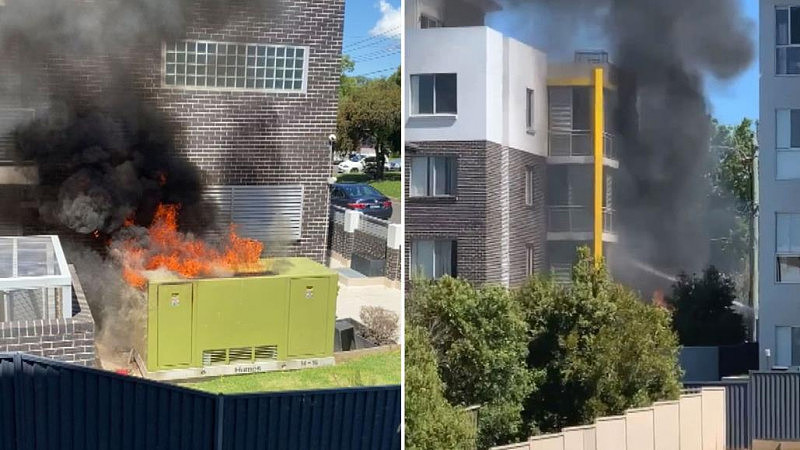 变压器起火，悉尼公寓18名住户被迫疏散！消防员紧急出动（组图） - 2