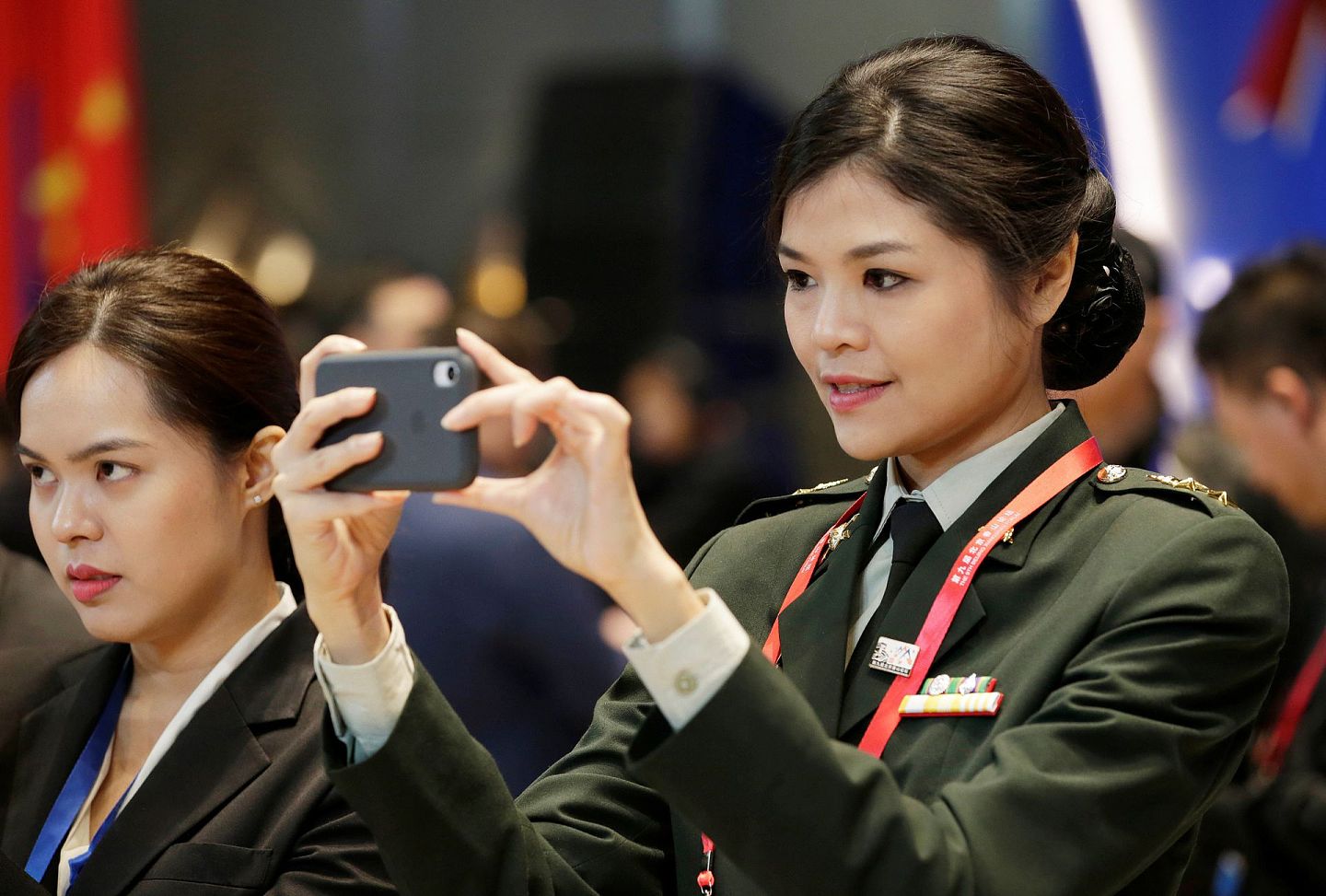 2019年10月21日，第九届北京香山论坛在北京国际会议中心开幕。（Reuters）