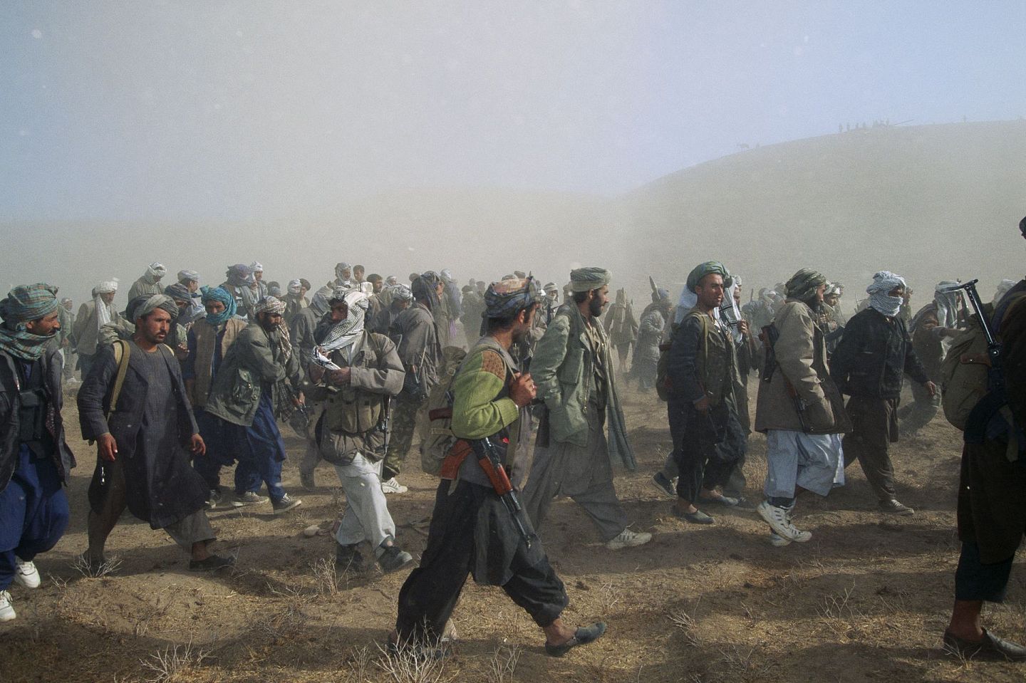 阿富汗虽然国内基本平定，但边境地区的军阀仍然猖獗，部分“伊斯兰国”分子甚至也有取道塔吉克斯坦进入中亚的想法。（Getty）