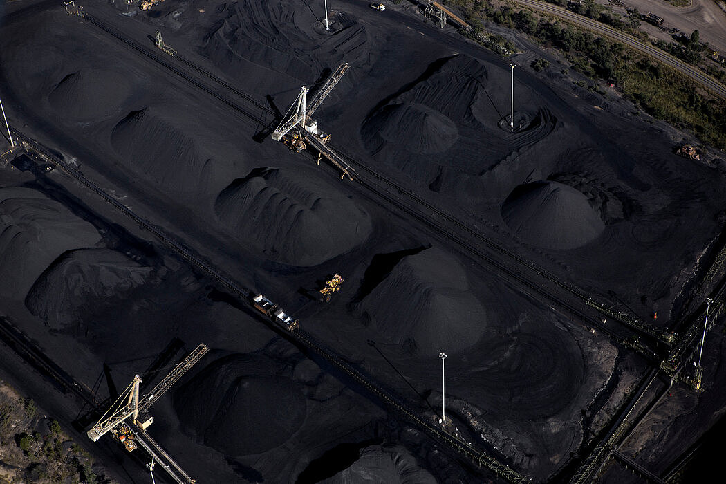 澳大利亚昆士兰州的柯林斯维尔煤矿。澳大利亚是未签署承诺的国家之一。