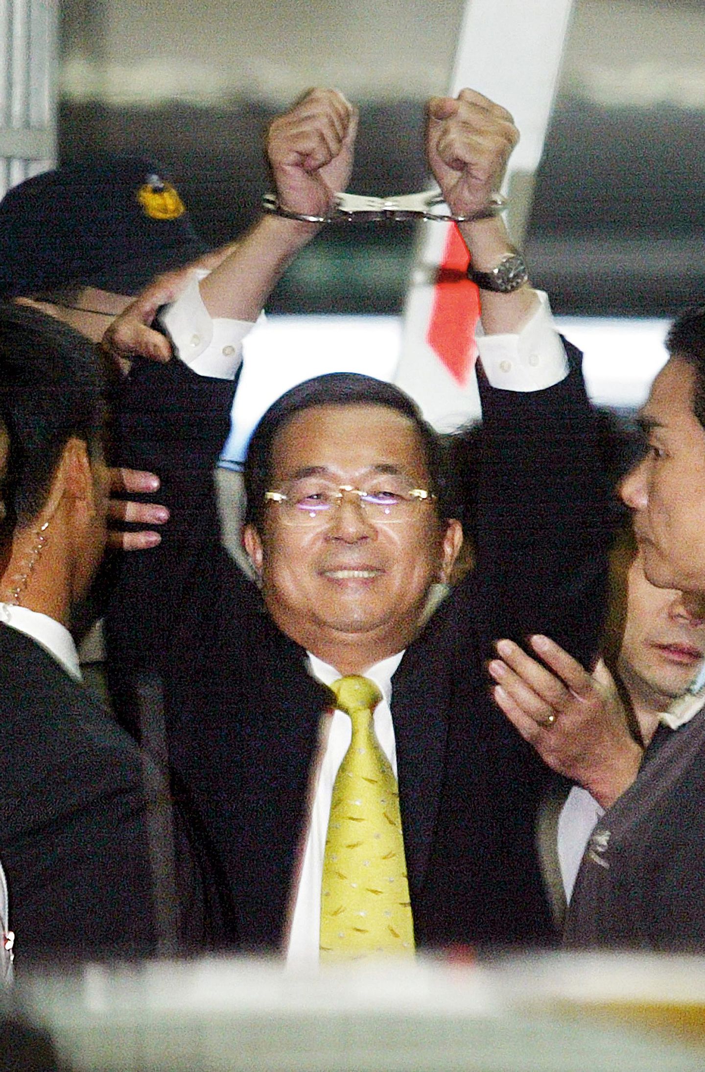 陈水扁贪腐案爆发，一代“台湾之子”人设崩坏。（VCG）