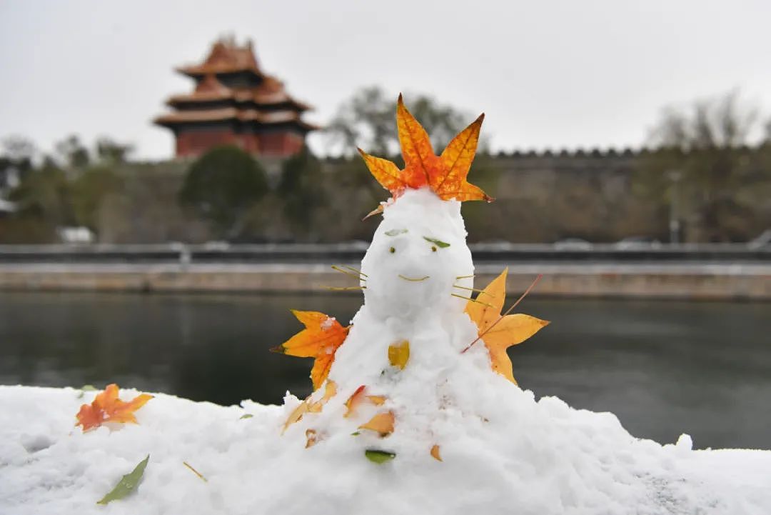 立冬初雪扮靓冬奥之城