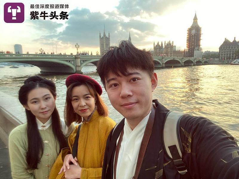 中国留学生在伦敦摆摊卖汉服，不为赚钱只为“吆喝”中华传统文化（组图） - 1