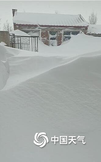 雪实在太大了！通辽市民雪中挖车、居民早起发现一楼“不见了”、有人称出行靠爬