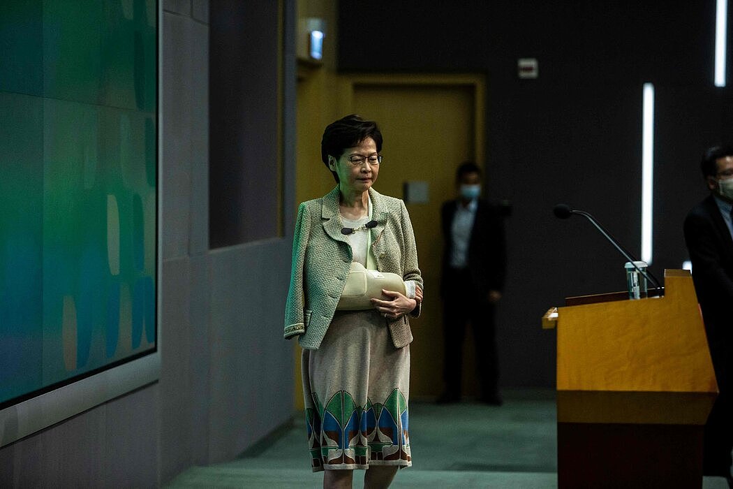 香港行政长官林郑月娥赞扬了香港电台新任总编辑李百全的工作。