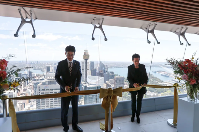 悉尼市长亲临绿地中心交付仪式，为悉尼新晋超高住宅大楼剪彩 - 1