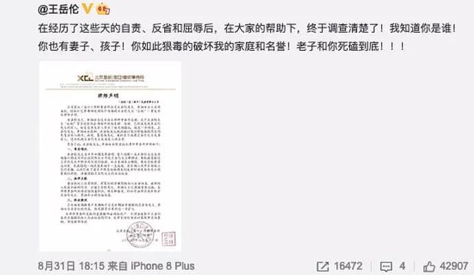 王岳伦深夜官宣离婚：今年7月和平分手，透露李湘已有新欢？（组图） - 13