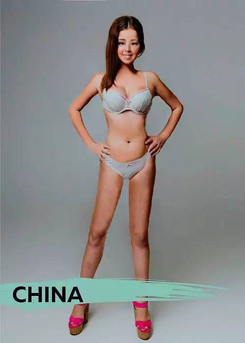 【美女】18张照片展示各国女性身材审美观，看到中国的我崩溃了（组图） - 18