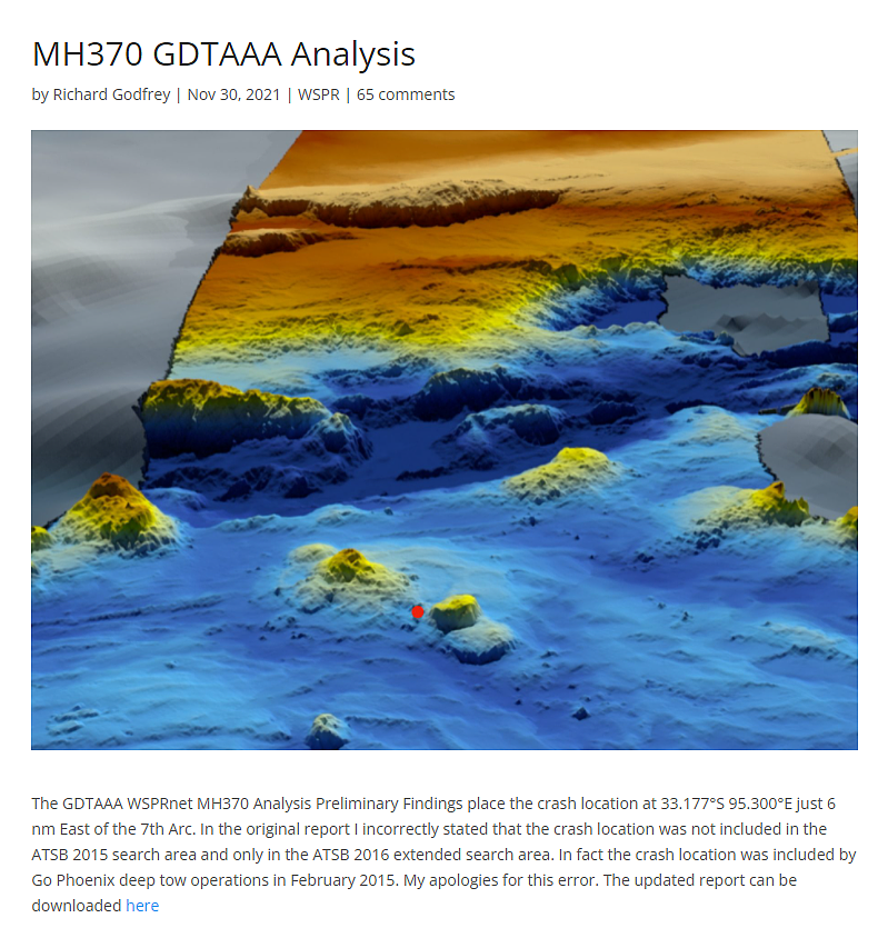 红星专访｜7年半坚持寻找马航MH370的人：每天8小时分析数据 明年下半年或开启新搜索
