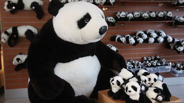 熊猫纪念品