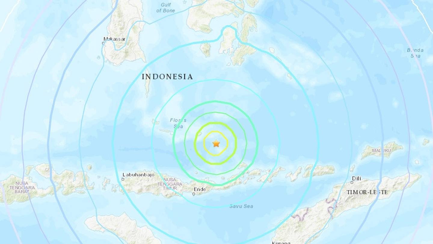 印尼发生7.4级地震