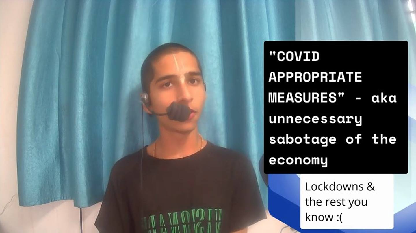 印度神童阿南德表示，针对新冠肺炎疫情的措施肯定会出现，包括封城等。 （影片截图）
