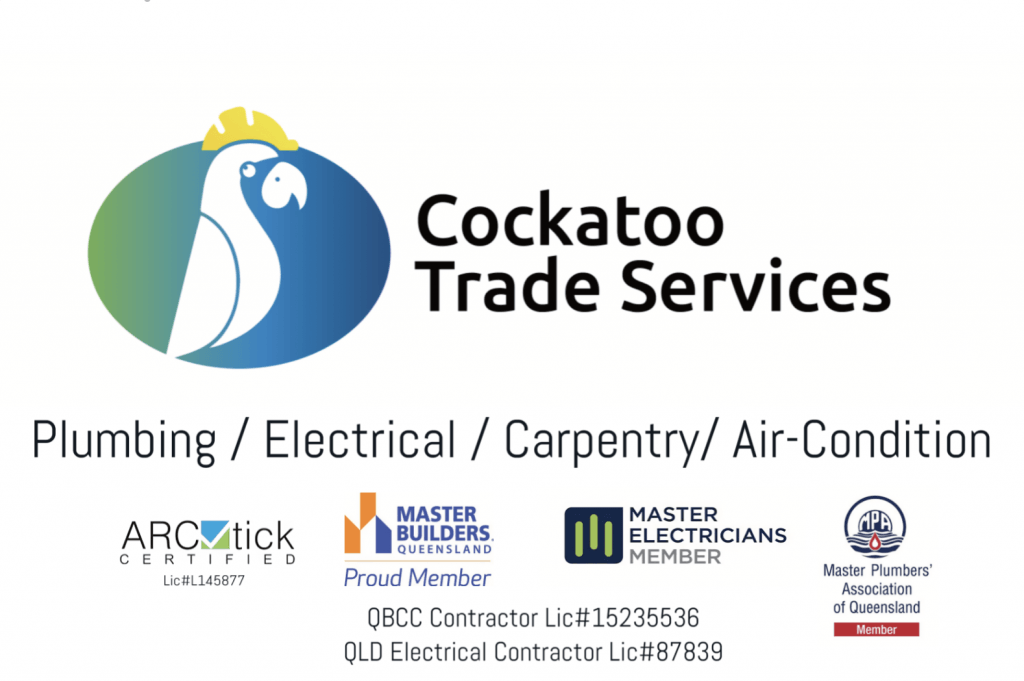  布里斯班正规持牌水管燃气工 美冠水管燃气工 Cockatoo Trade Services Pty Ltd