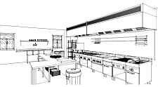 墨尔本持牌商业装修 餐馆饭店建筑设计 商用厨房安裝设计