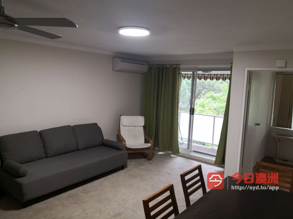 今日墨尔本Macquarie Park 购物旁2房620一周整租带家具电器 Macquarie Park 购物旁2房620一周整租带家具电器