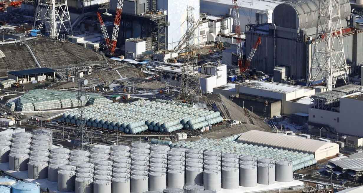 日本福岛核废水排入大海