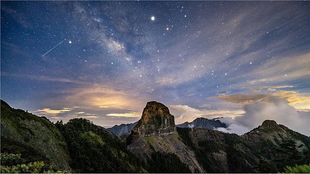 周业镇第一次登山是在台湾令人生畏的大霸尖山(Credit: CJFAN/Getty Images)