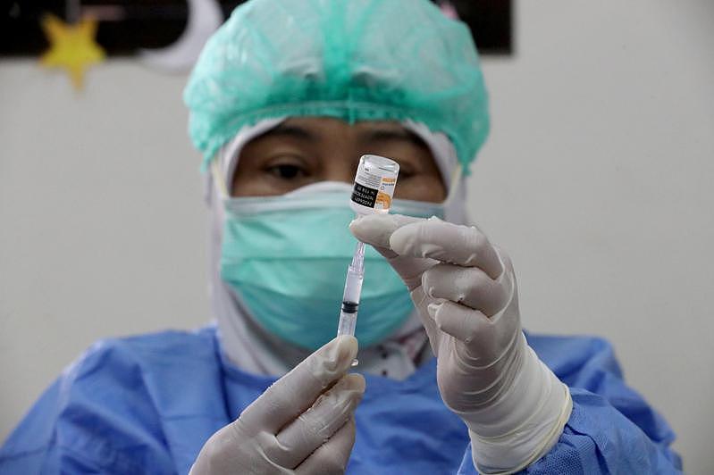 最新调查显示，每十名印尼民众，就有近九名对新冠病毒具有抗体，尽管印尼目前疫苗接种率落后其他亚洲国家。 (欧新社)