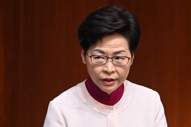 香港特区行政长官林郑月娥。(Getty Images)