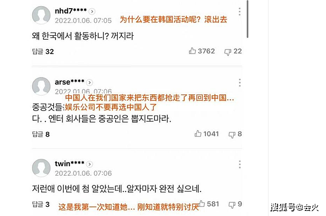 中国女星王怡人拒绝向韩国人下跪！被辱骂遭网络暴力，韩国网友：滚回去（组图） - 4