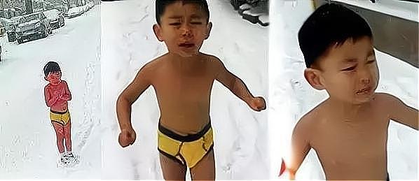 10年前，被父亲逼迫零下13度在国外街头裸跑的4岁小男孩，后来怎么样了？（组图） - 2