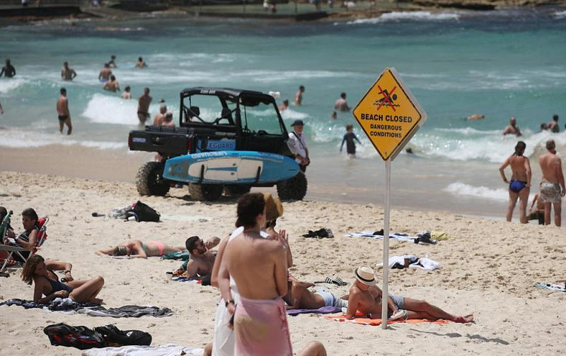 悉尼民众无视海啸预警，涌入Bondi海滩！当局发出严厉警告（组图） - 5