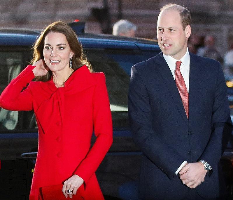 凯特与威廉是未来的英国王后与国王，媒体捧都来不及，完全不敢修理。（路透数据照片）