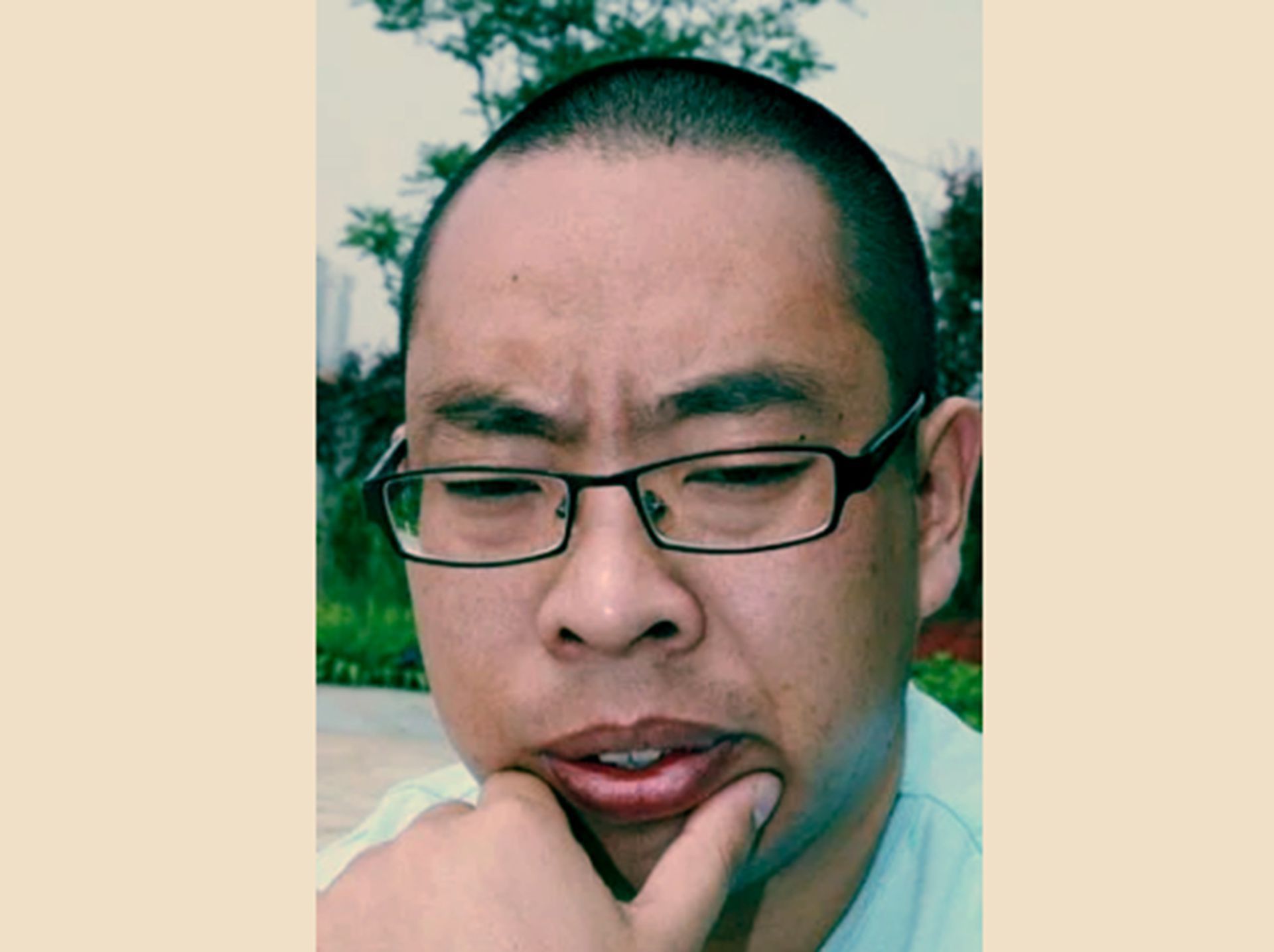 朱顺忠是资深媒体人，也是圈内知名学者。（微博@中原渔夫）