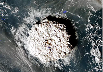 NASA：汤加火山喷发威力高至广岛原子弹的2000倍（组图）