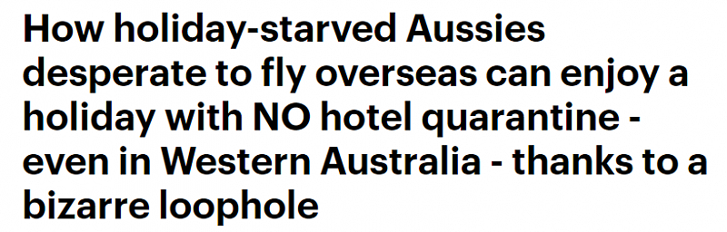 海外澳人回西澳可免酒店隔离：需飞至其他州中转，即可被视为国内旅客（组图） - 1