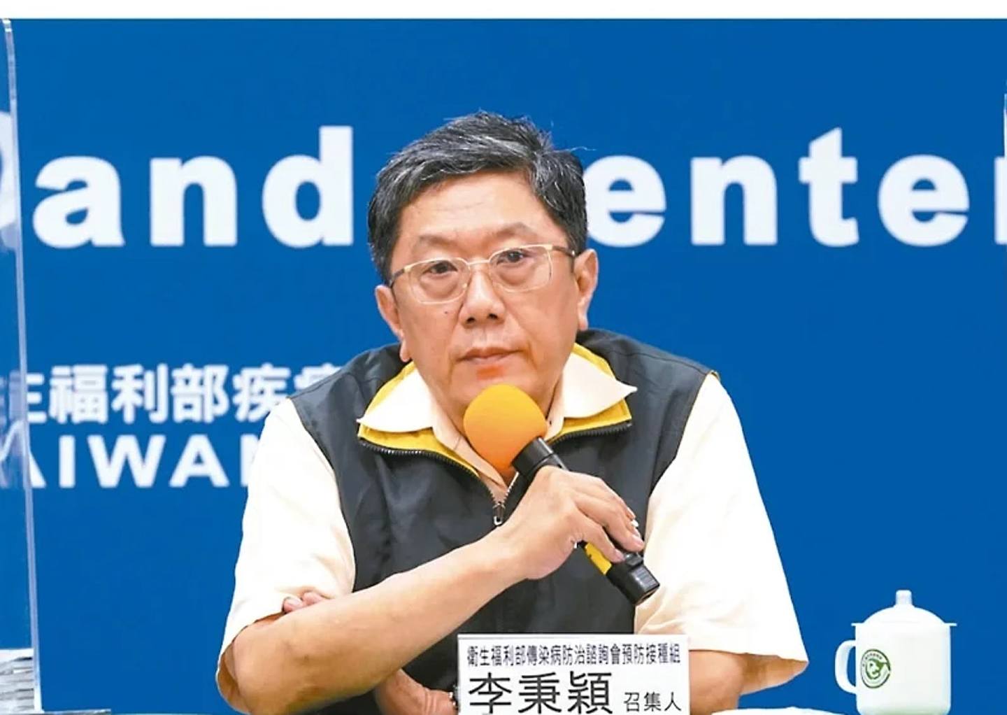 李秉颖警示，若台湾完全放弃防疫，每日或录50宗死亡个案。 （联合新闻网）