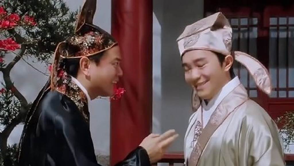 陈百祥在《唐伯虎点秋香》饰演江南「四大才子」之一，与生俱来的喜剧天分让戏迷印象深刻。 （微博）