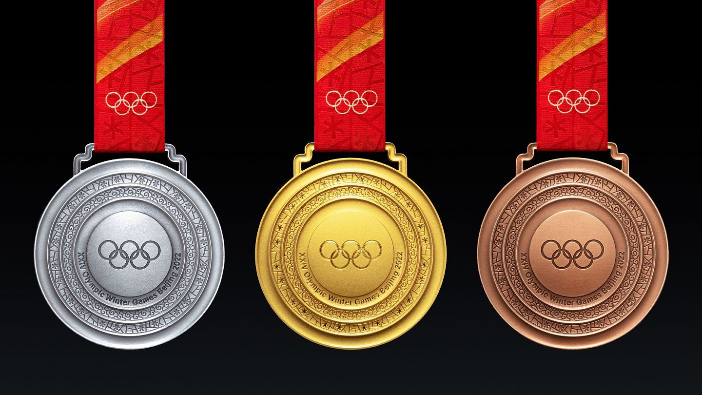 北京冬奥奖牌用手摸不留指纹，绶带材质灵感源于“化干戈为玉帛”？（组图） - 1
