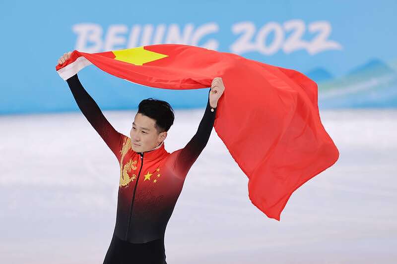 冬奥男子短道速滑1000米，中国选手包揽金银（图） - 1