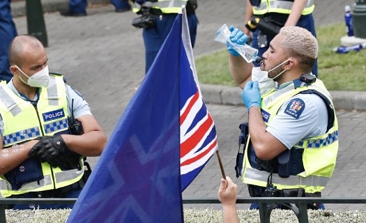 新西兰国会抗议：已逮捕120人，2名警察受伤，已向惠灵顿增派警力（组图） - 3