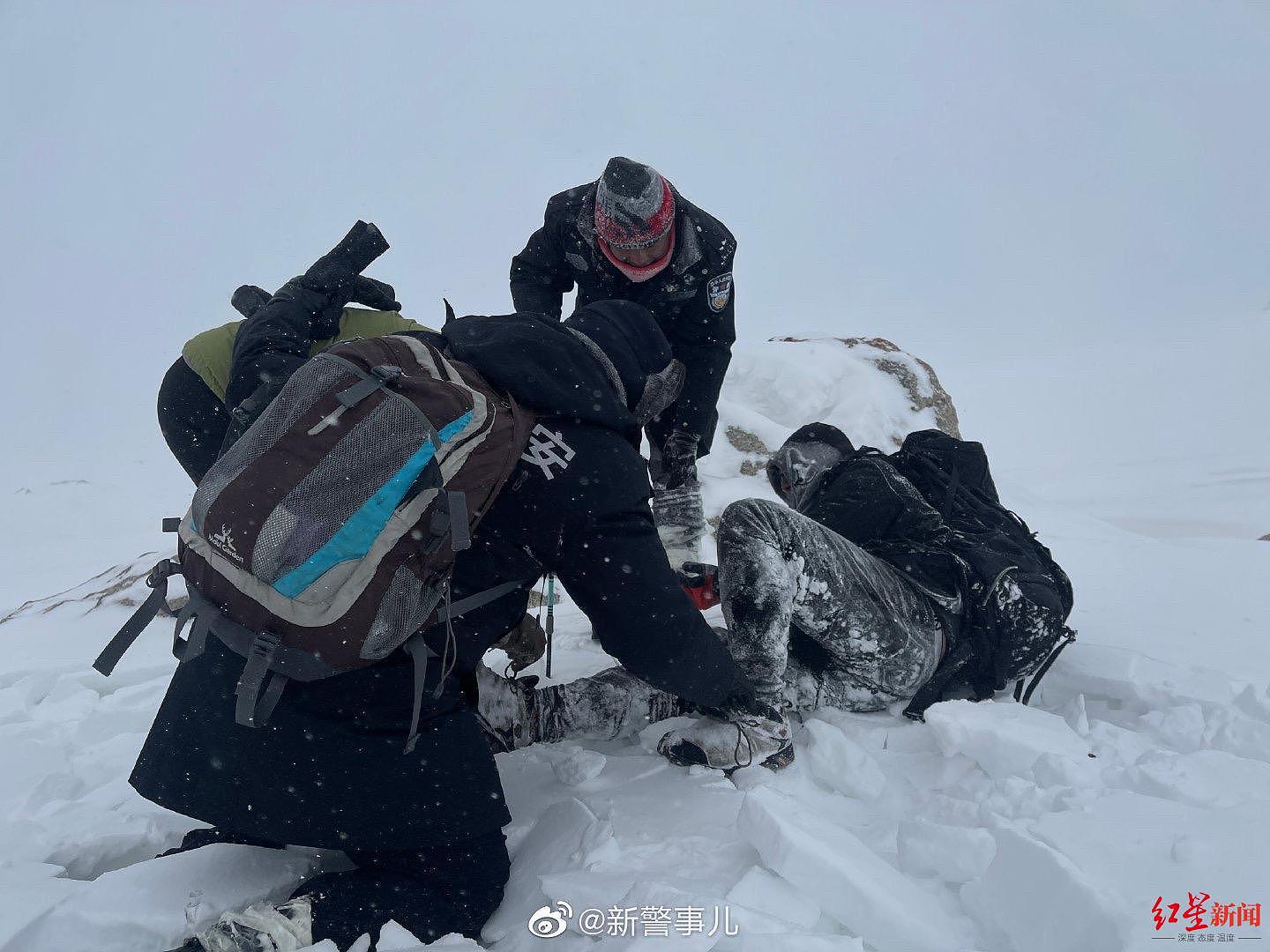 冈仁波齐转山幸存者否认为领队 救援人员讲述事发时雪中行进难度超过登珠峰