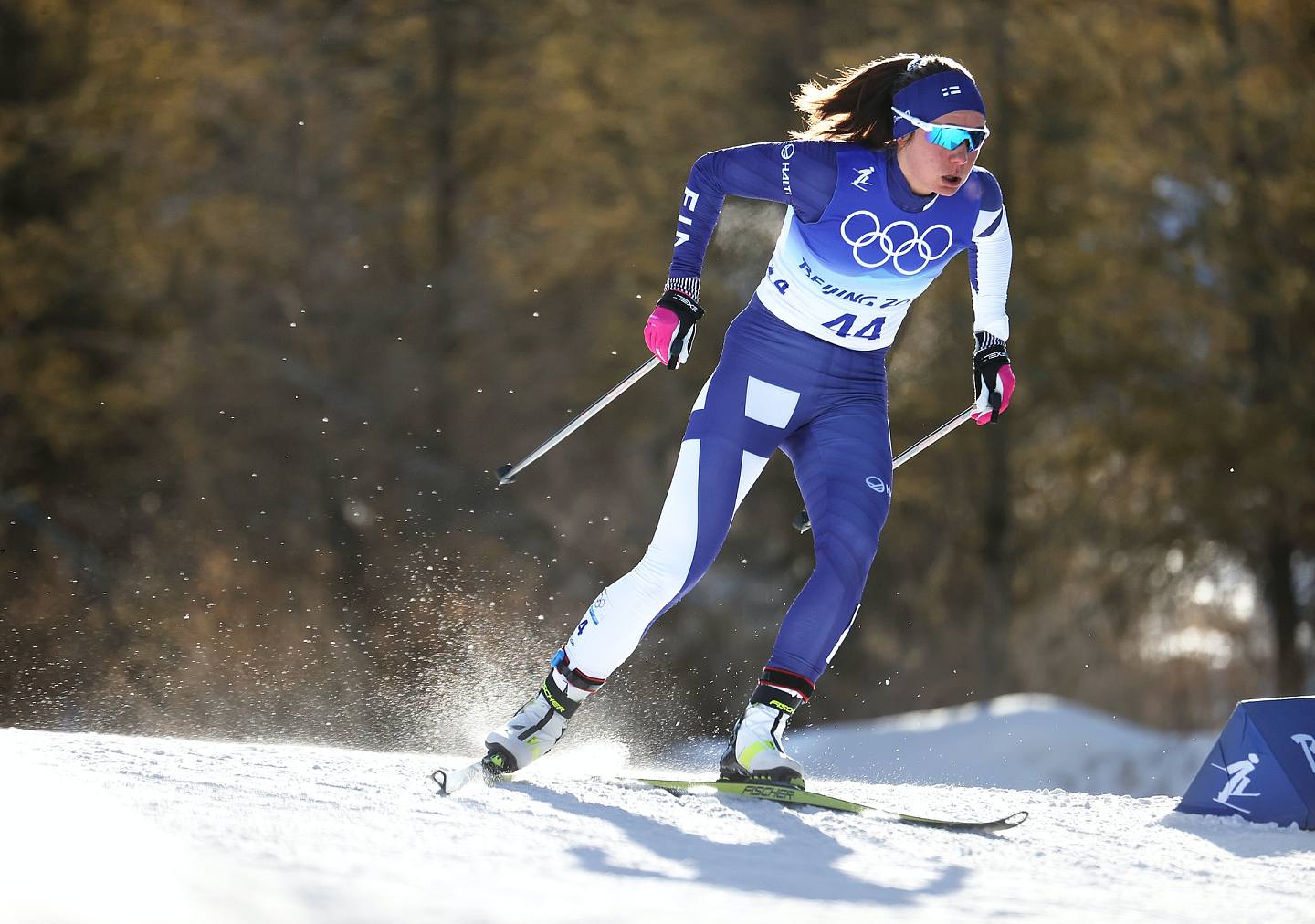 芬蘭女將Katri Lylynpera已在8日完成越野滑雪賽事，名列第23名。（Getty Images）