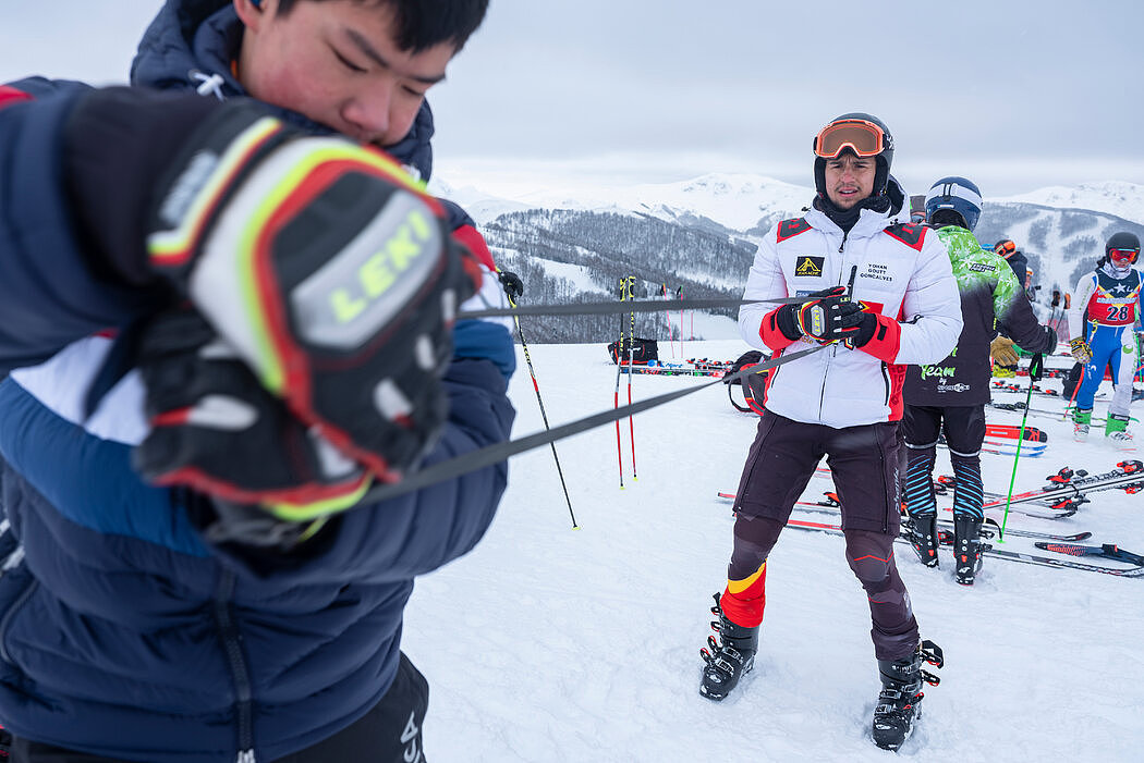 古特·冈卡尔维斯一直为小国滑雪运动员做倡导。